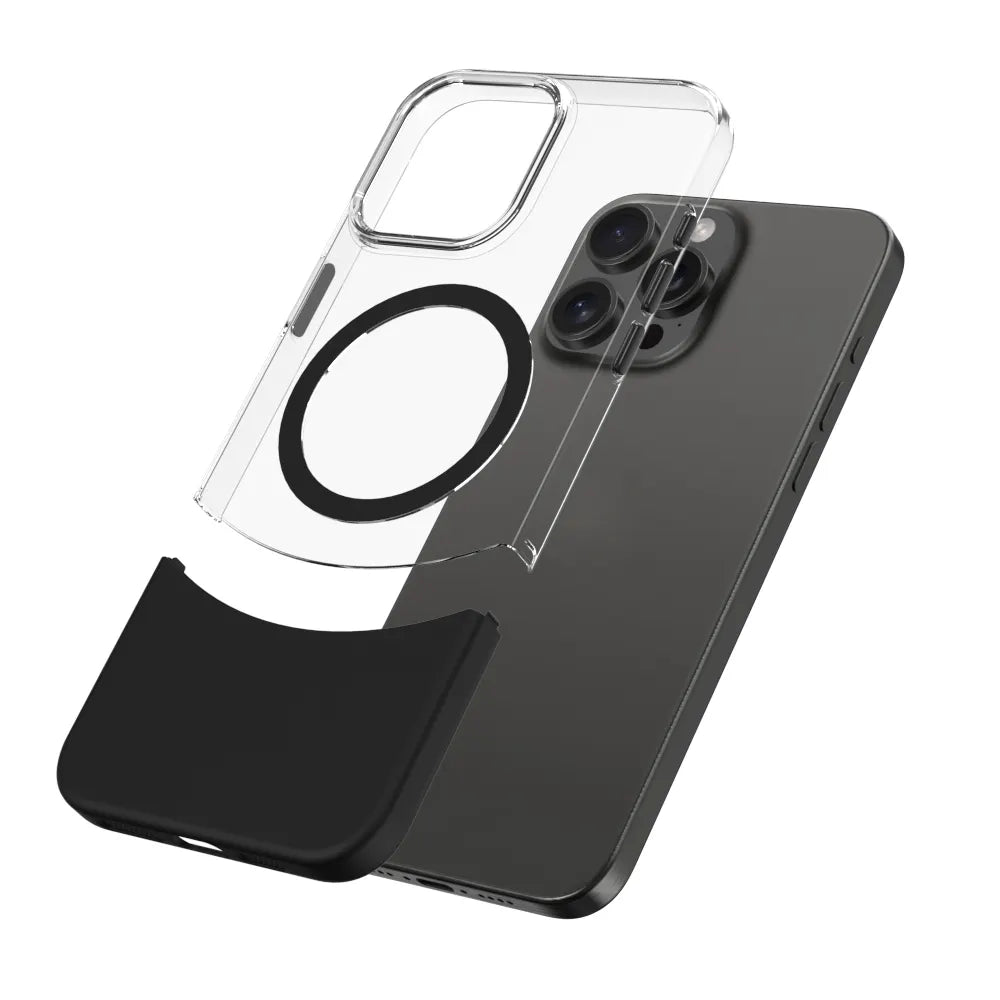 2 in 1 Removable HARD CASE (Anti-Yellowing)