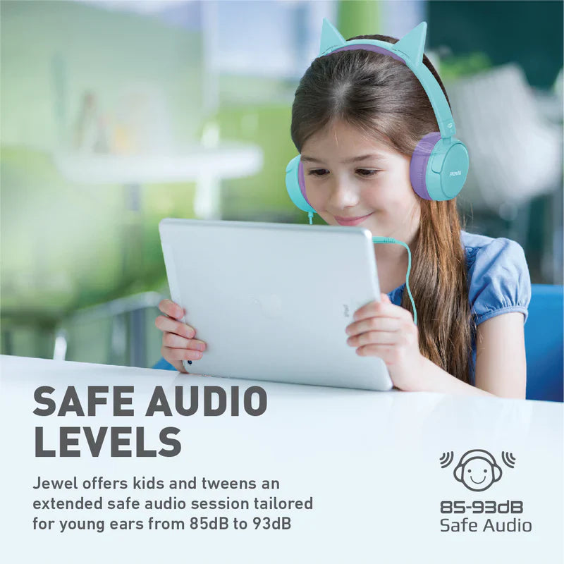 PROMATE HD Stereo KidSafe Wired Headset