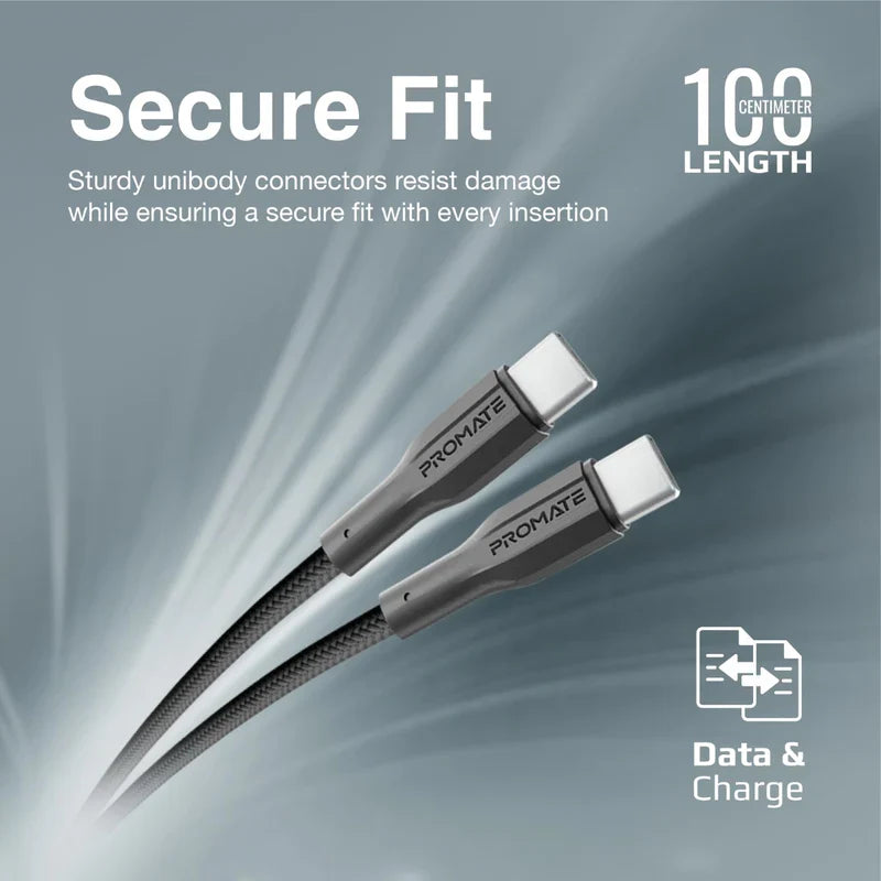 High Tensile Strength Data & Charge USB-C Cable C TO C