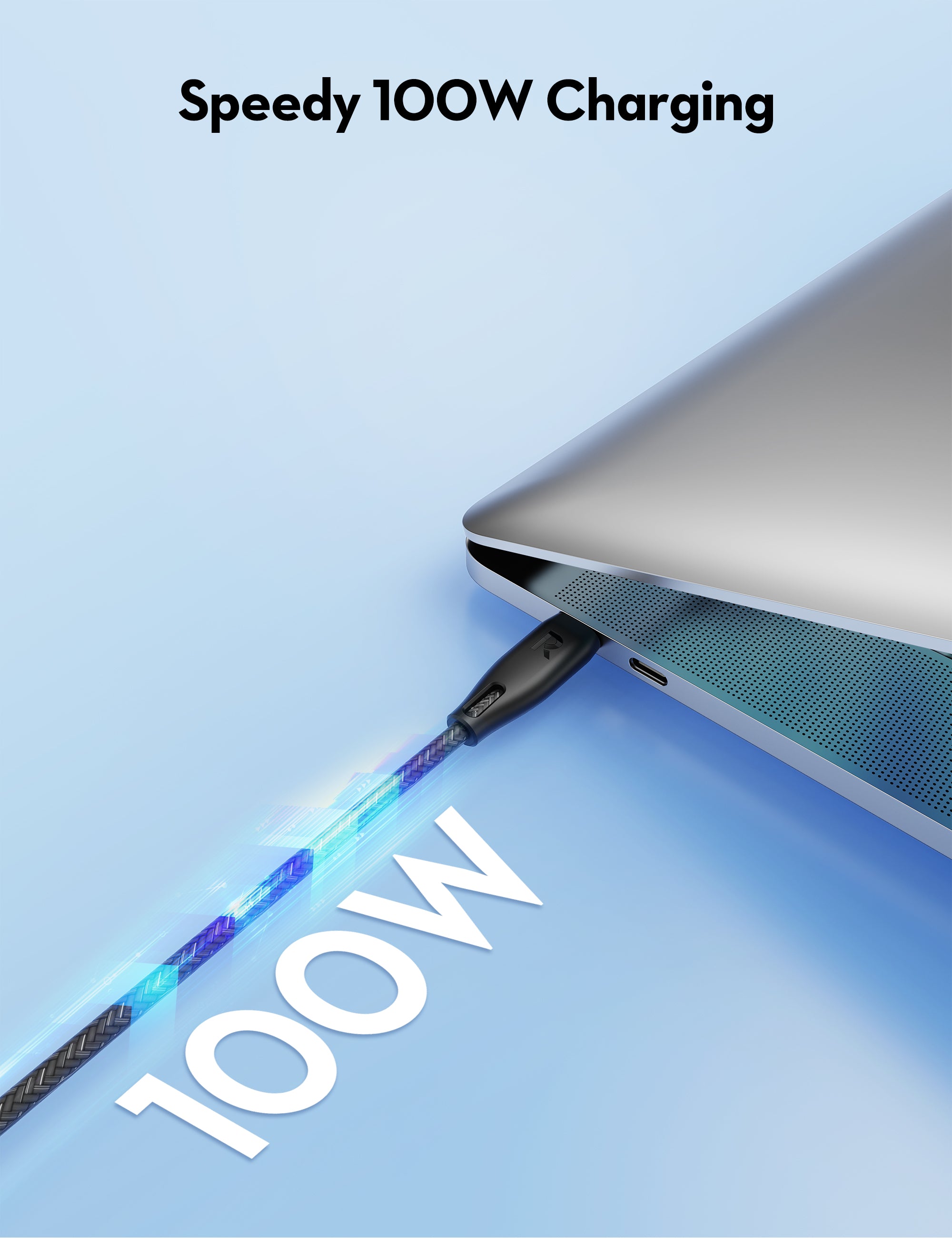 ravpower 100w 1.5m usb c to usb cable