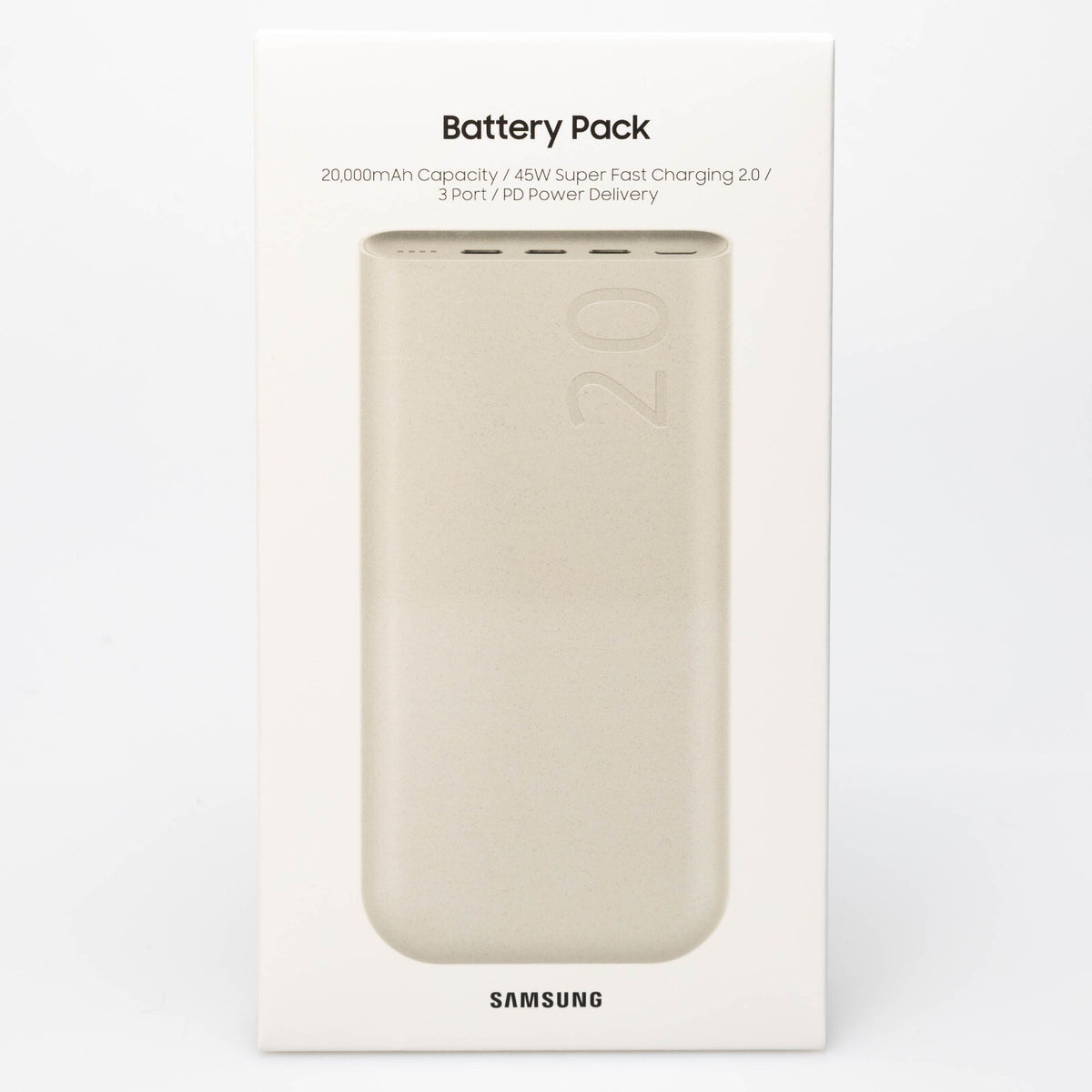 samsung battery pack 20000mah capacity 45w