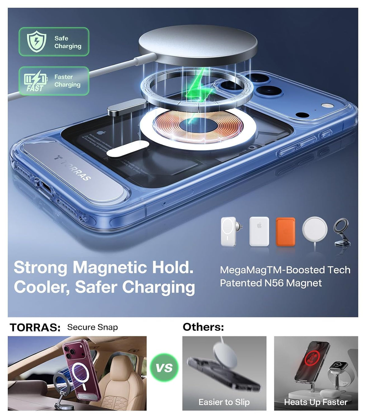 TORRAS Ostand L1 Clear Case