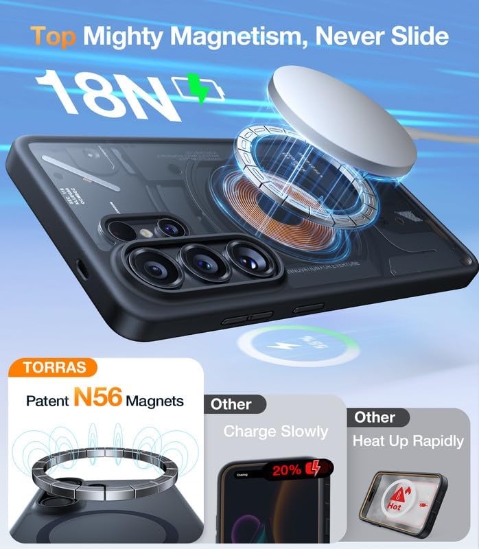 Torras Guardian-Mag Case for Galaxy S26 Ultra