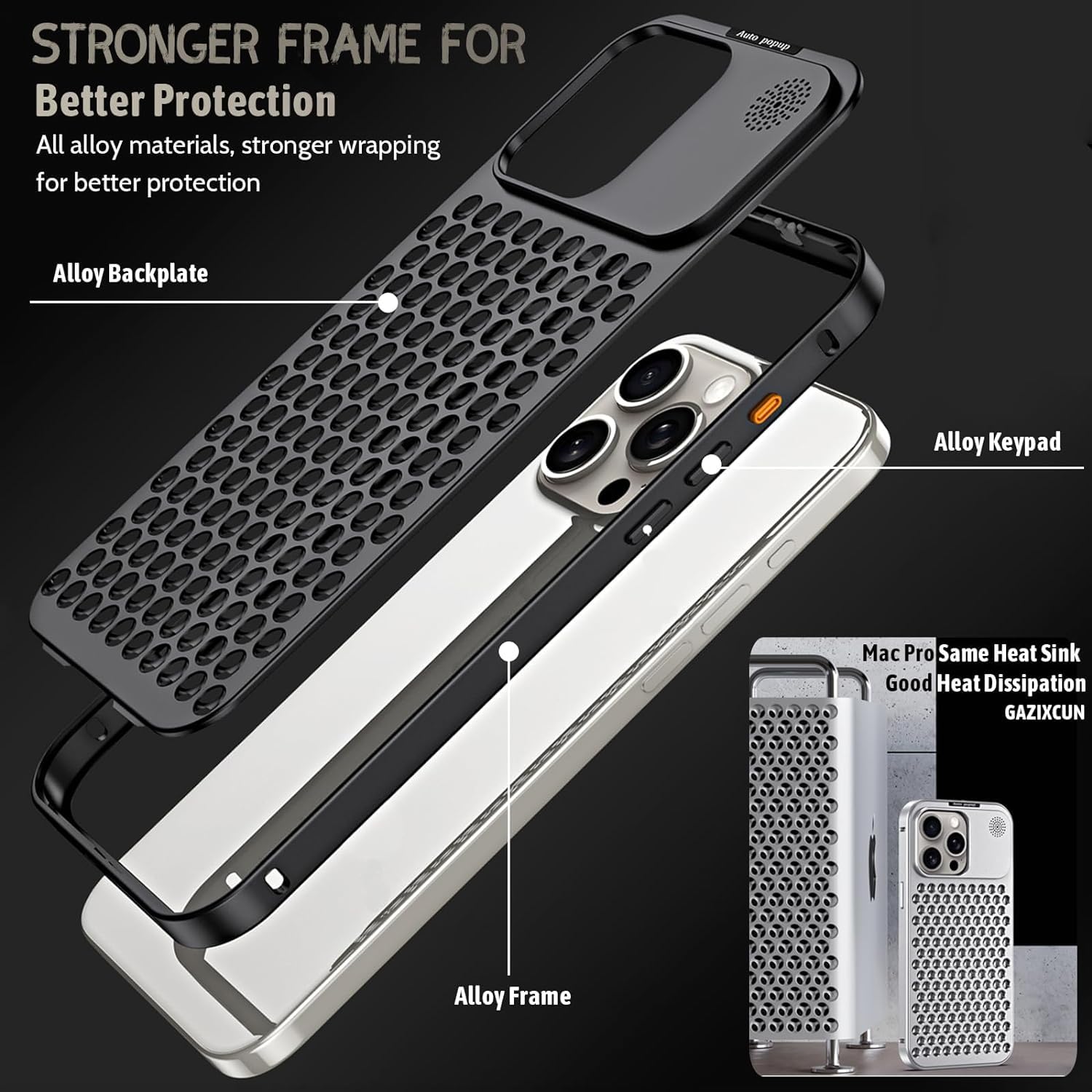 SHAPPA Full Metal iPhone Case