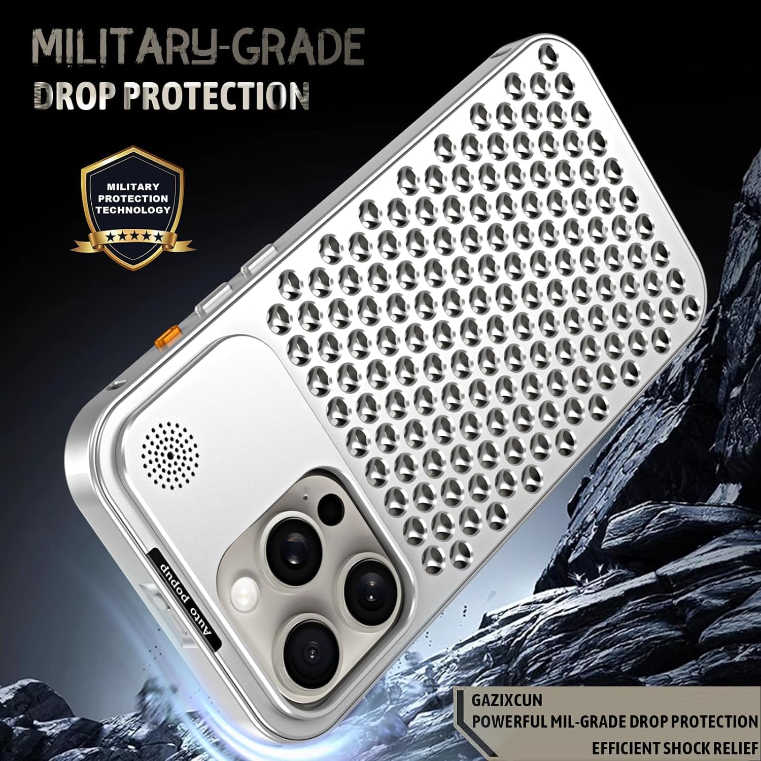 SHAPPA Full Metal iPhone Case
