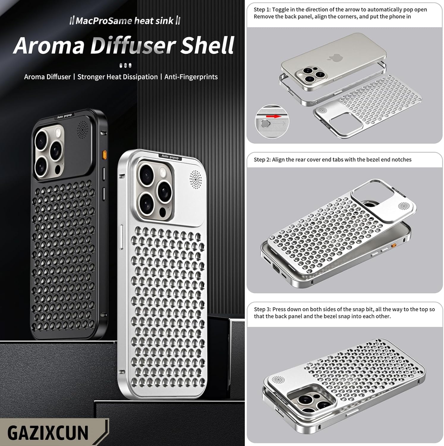 SHAPPA Full Metal iPhone Case