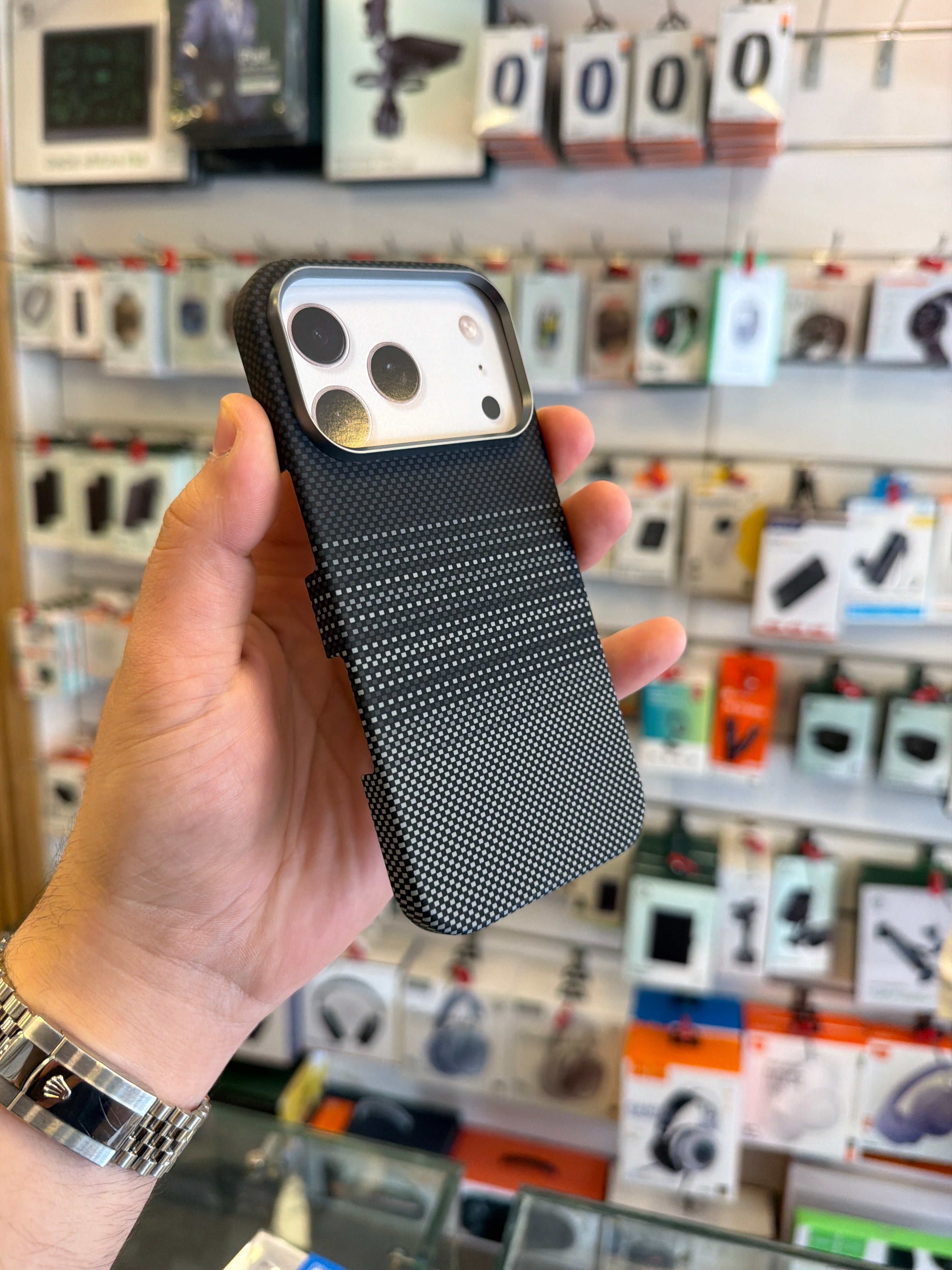 Knit Phone Case iPhone 17 Pro Max / iPhone 17 Pro Case Black