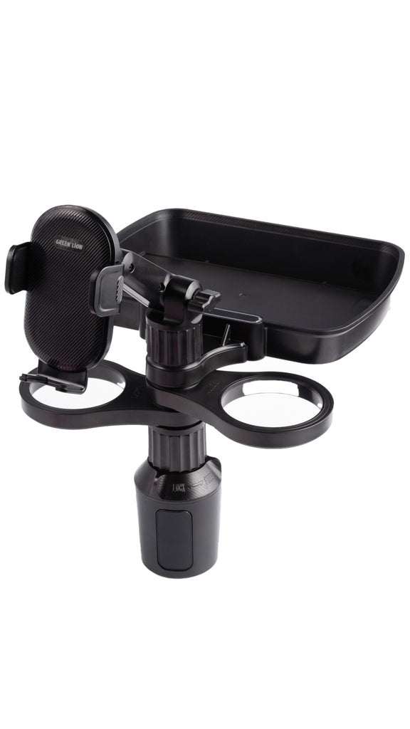 Green lion CUP Holder + Food Tray Multi Functional