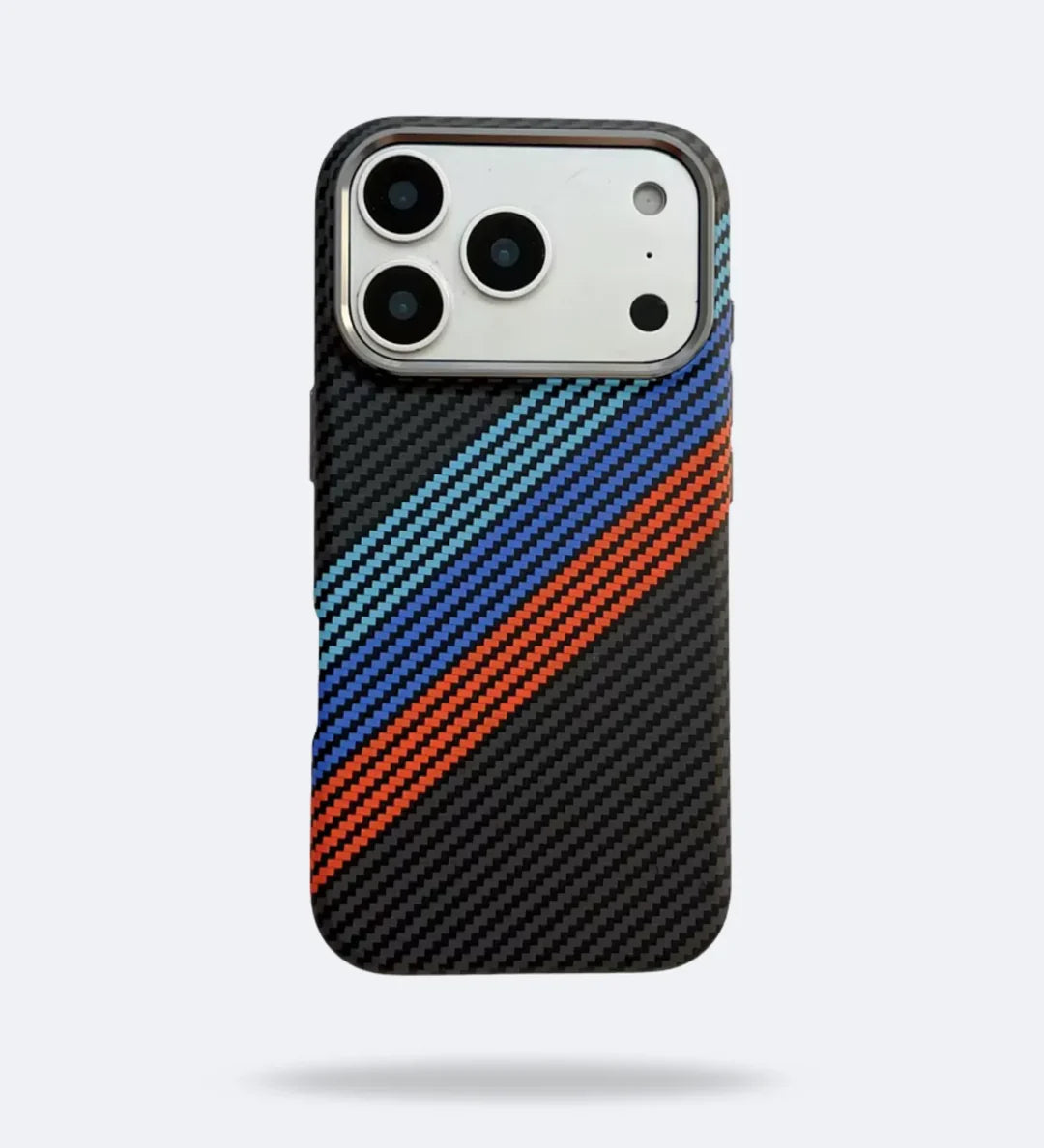 Knit Phone Case iPhone 17 Pro Case Carbon Stile M Power