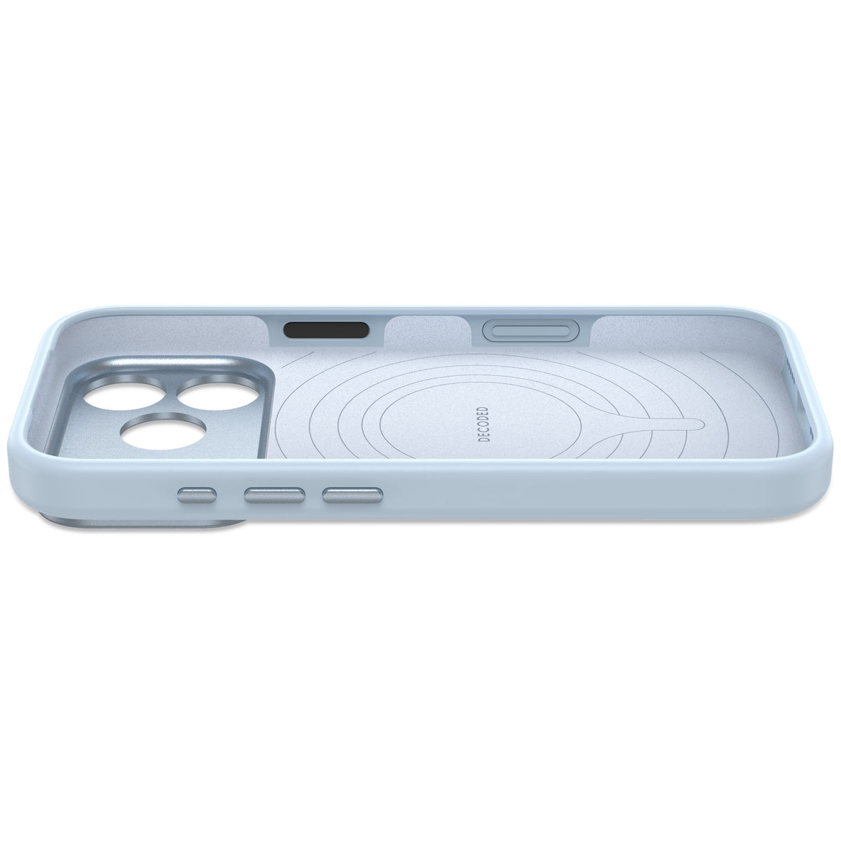 DECODED Color Light Blue Silicone Case