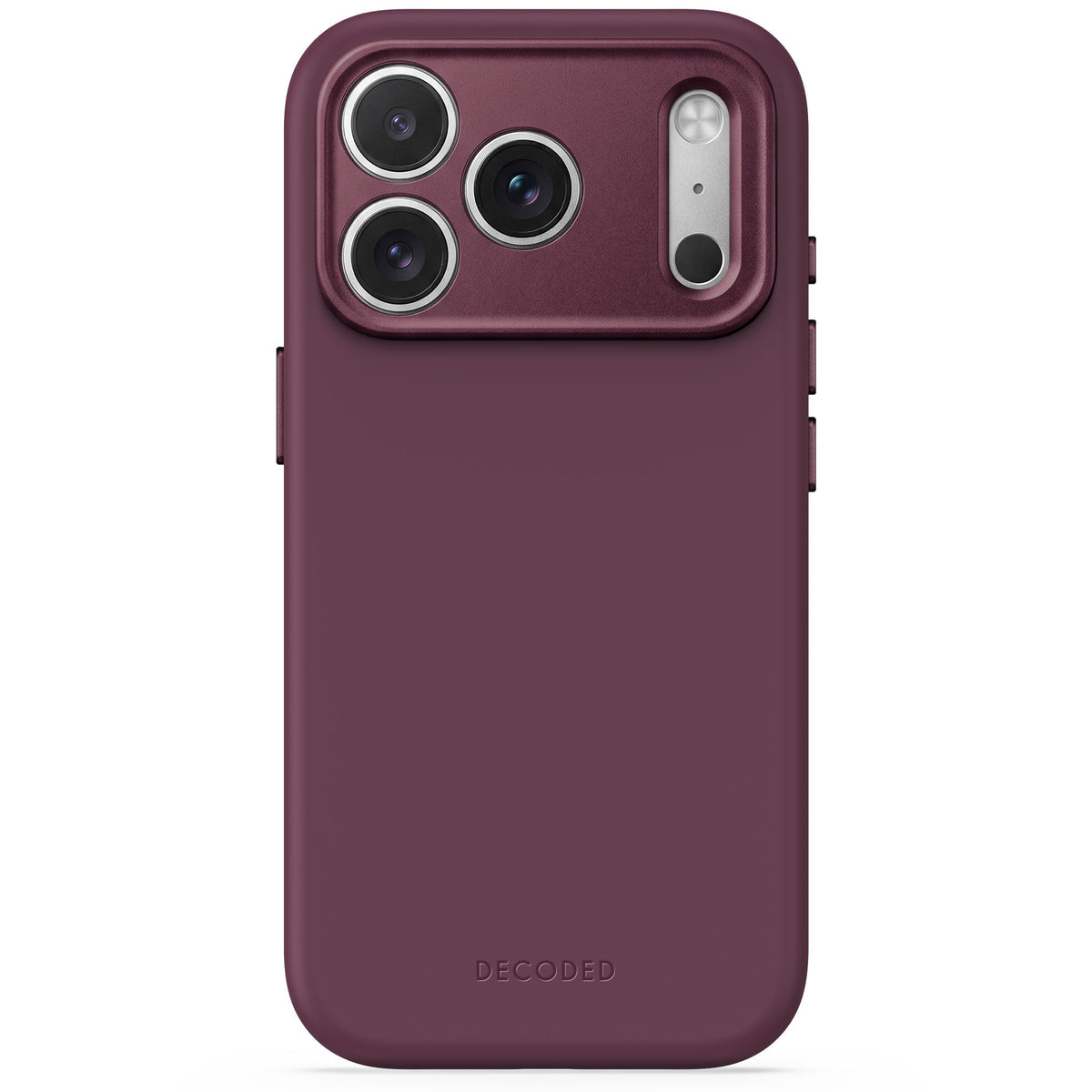 Decoded Plum Silicone Case for iPhone 18 Pro Max