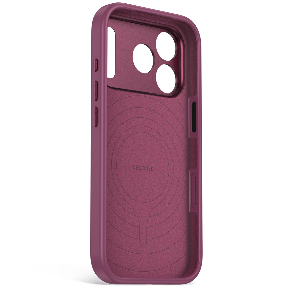 Decoded Plum Silicone Case for iPhone 18 Pro Max