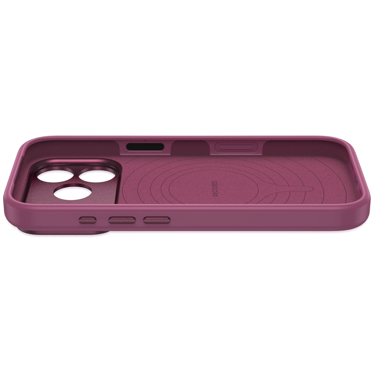 Decoded Plum Silicone Case for iPhone 18 Pro Max