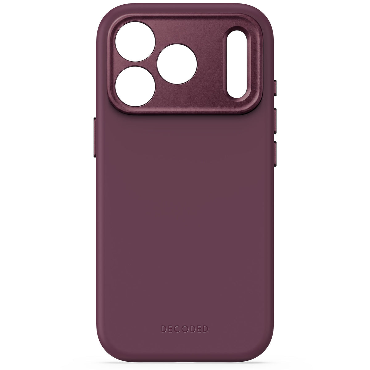 Decoded Plum Silicone Case for iPhone 18 Pro Max