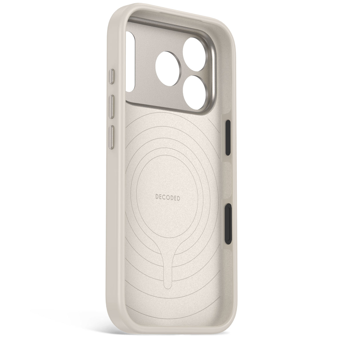 DECODED Color Pebble Grey Silicone Case