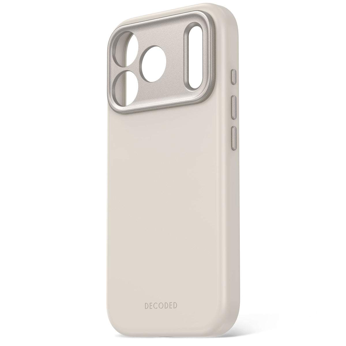 DECODED Color Pebble Grey Silicone Case