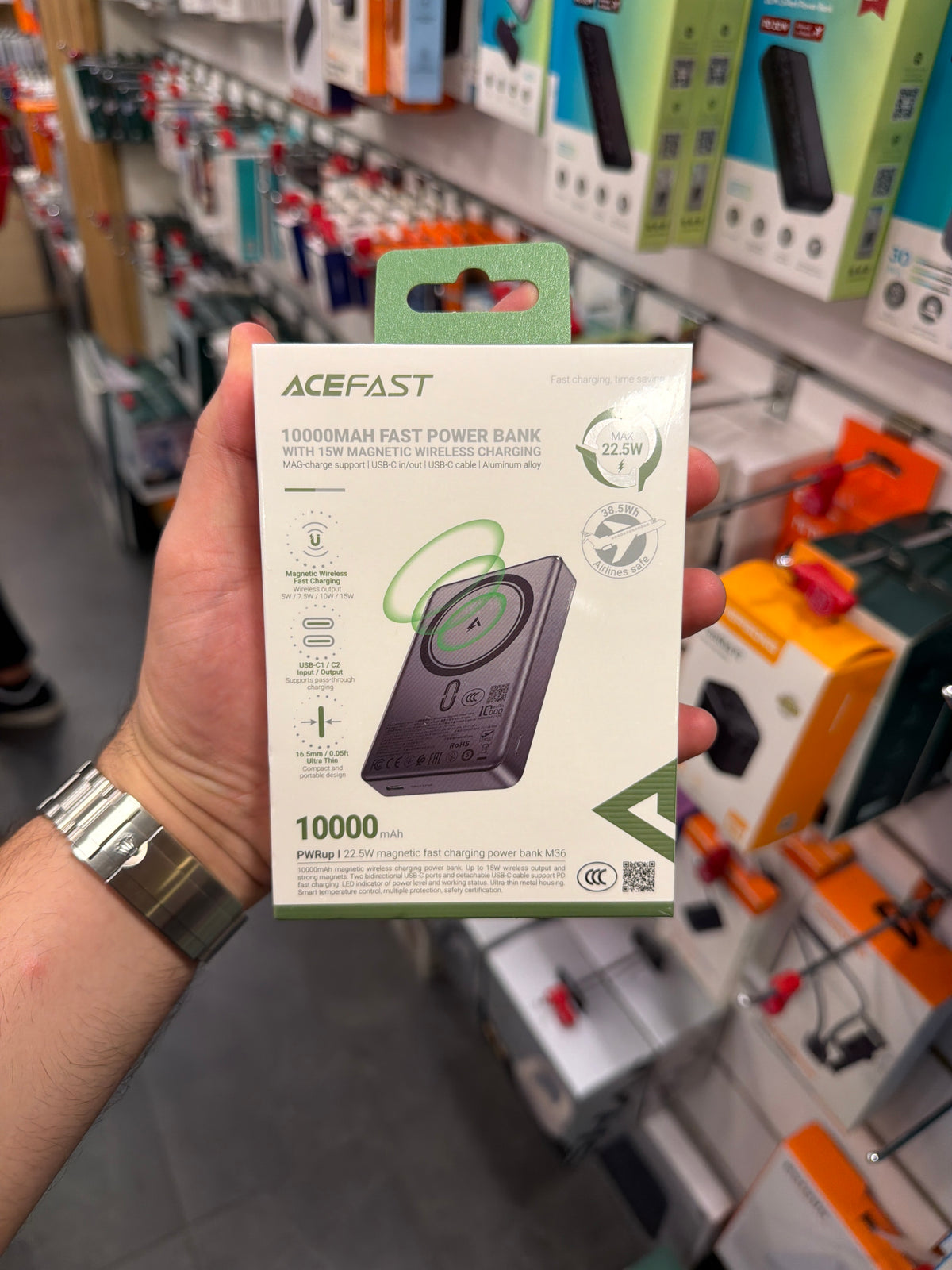 acefast power bank fast 10.000mah