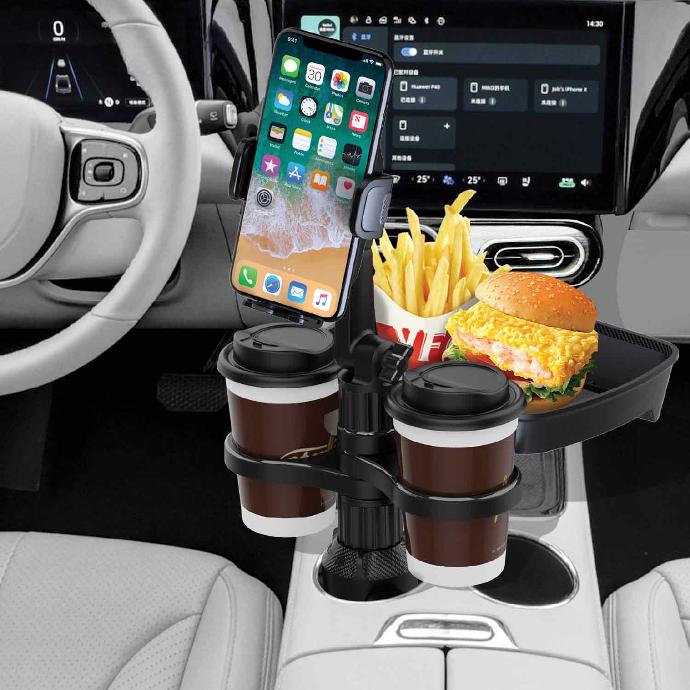 Green lion CUP Holder + Food Tray Multi Functional