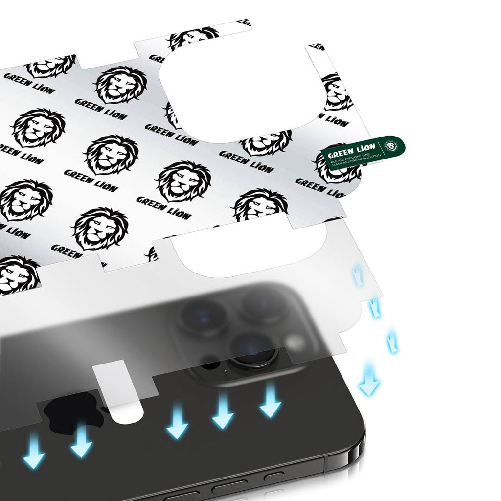 Green Lion 4 in 1 Defender Pack for iPhone15 Pro / 15 Pro Max