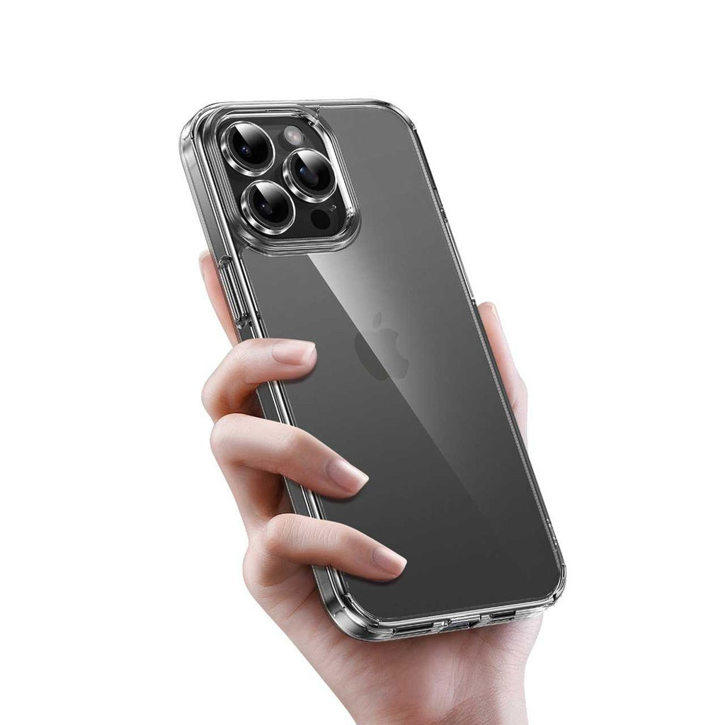 Green Lion 4 In 1 Defender Pack Privacy For iPhone 15 Pro - Transparent