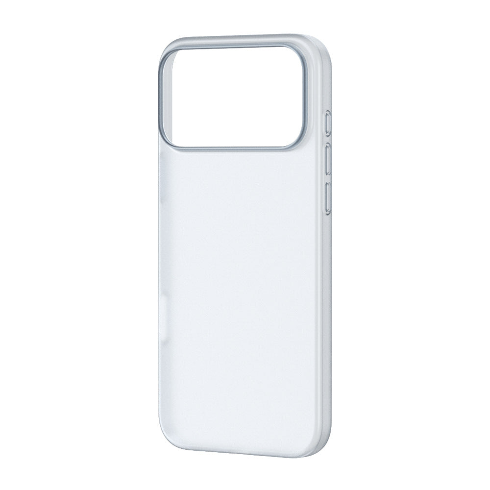 piblue Ultra Thin Soft Semi Light Blue Transparent Matte iphone 17