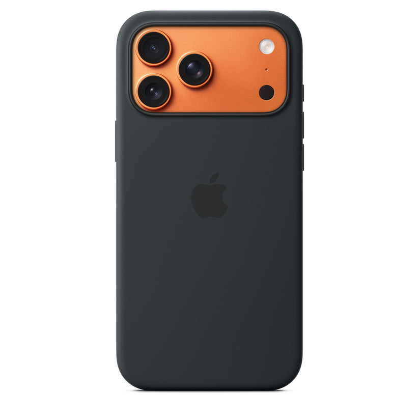 iPhone 17 pro black Silicone Case with MagSafe