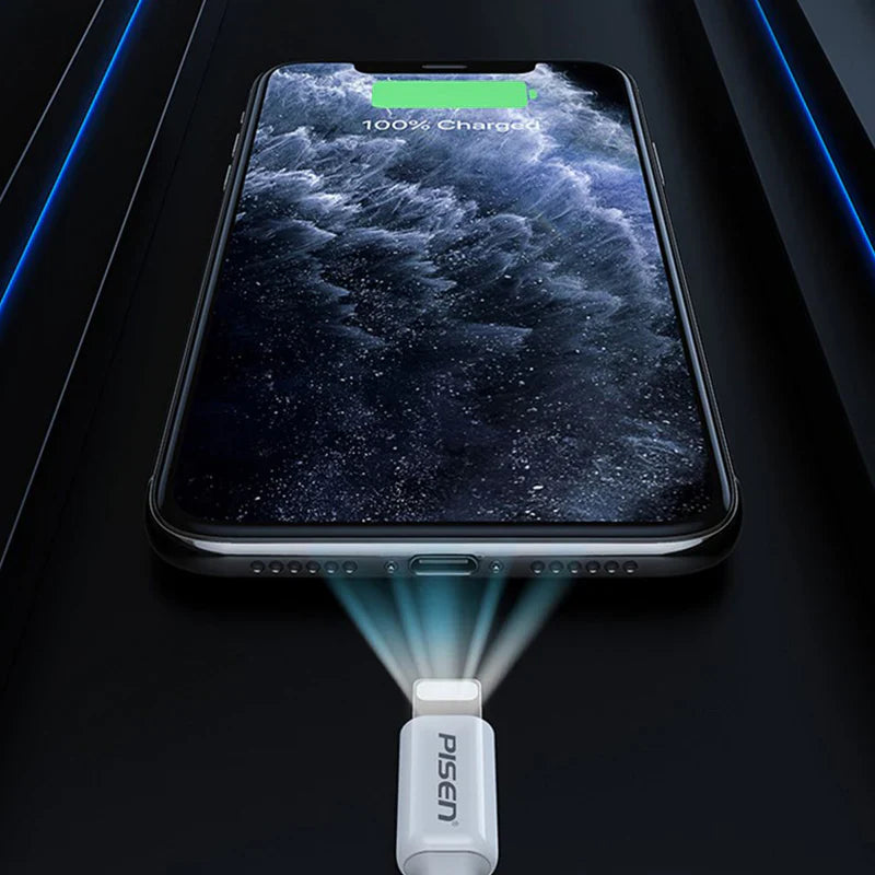Pisen Mr White 1M USB-C to Lightning PD Fast Charging Cable