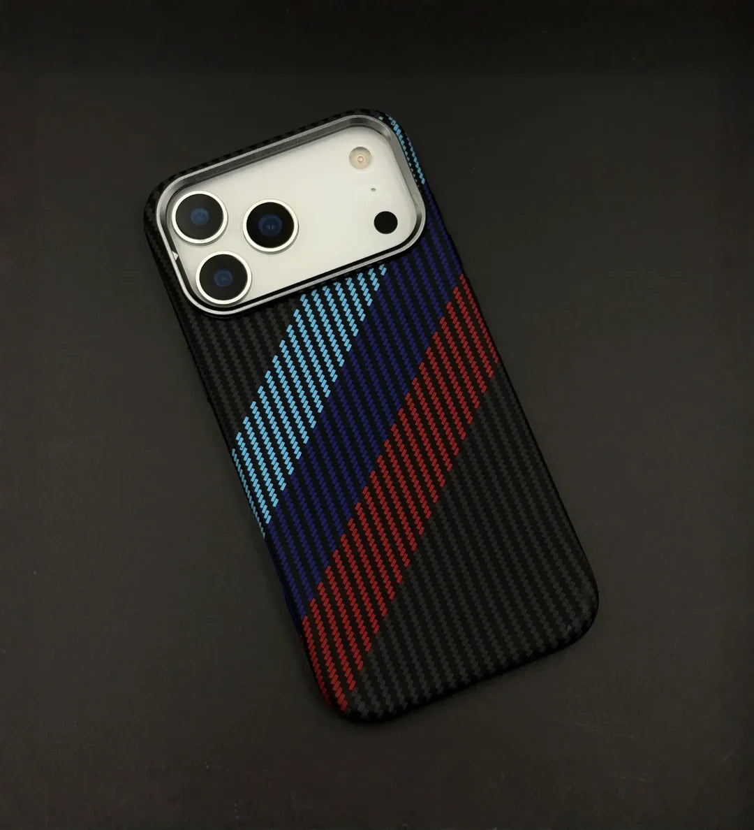 Knit Phone Case iPhone 17 Pro Case Carbon Stile M Power