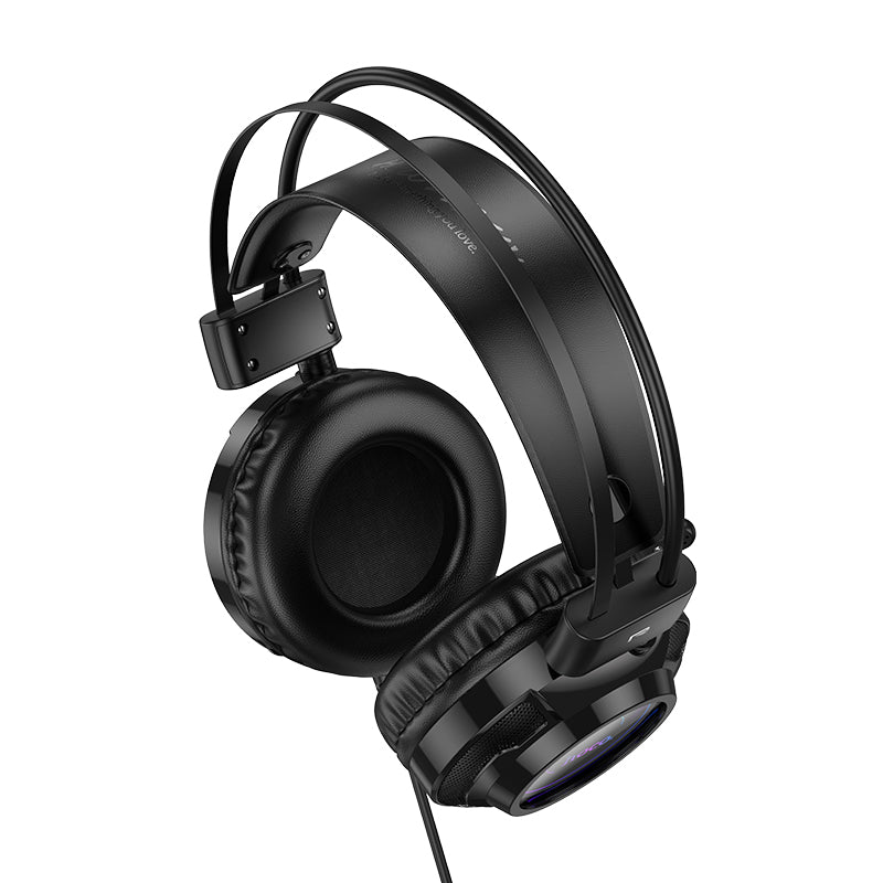 HOCO. Gaming Headset W110 Jack 3.5m + USB7.1 with Microphone (L=2M)
