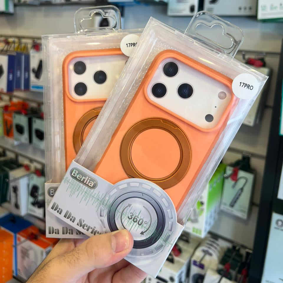 Berlia Da Da Series iPhone 17 Pro Case - Orange