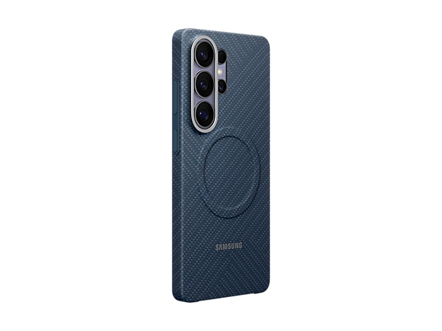 Samsung S26 Ultra Carbon Magnet Case Dark Blue