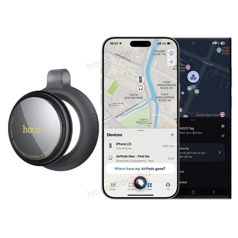 Original Hoco E103 Tracker (kids,car,bike,keychain,pets) with warranty 1 Year