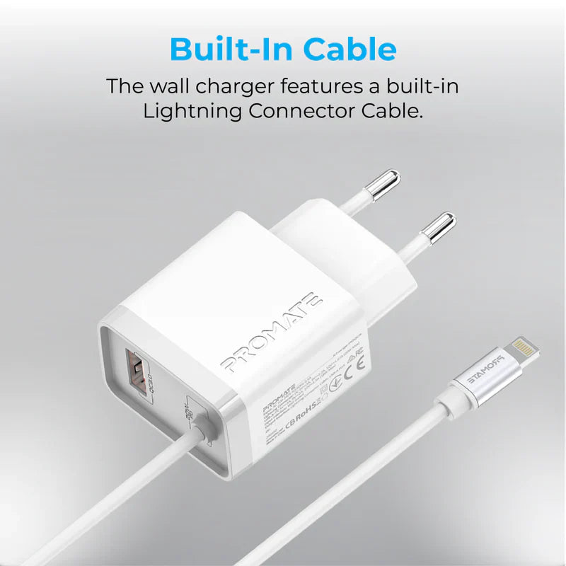 PROMATE 38W Ultra-Fast Charging Wall Charger