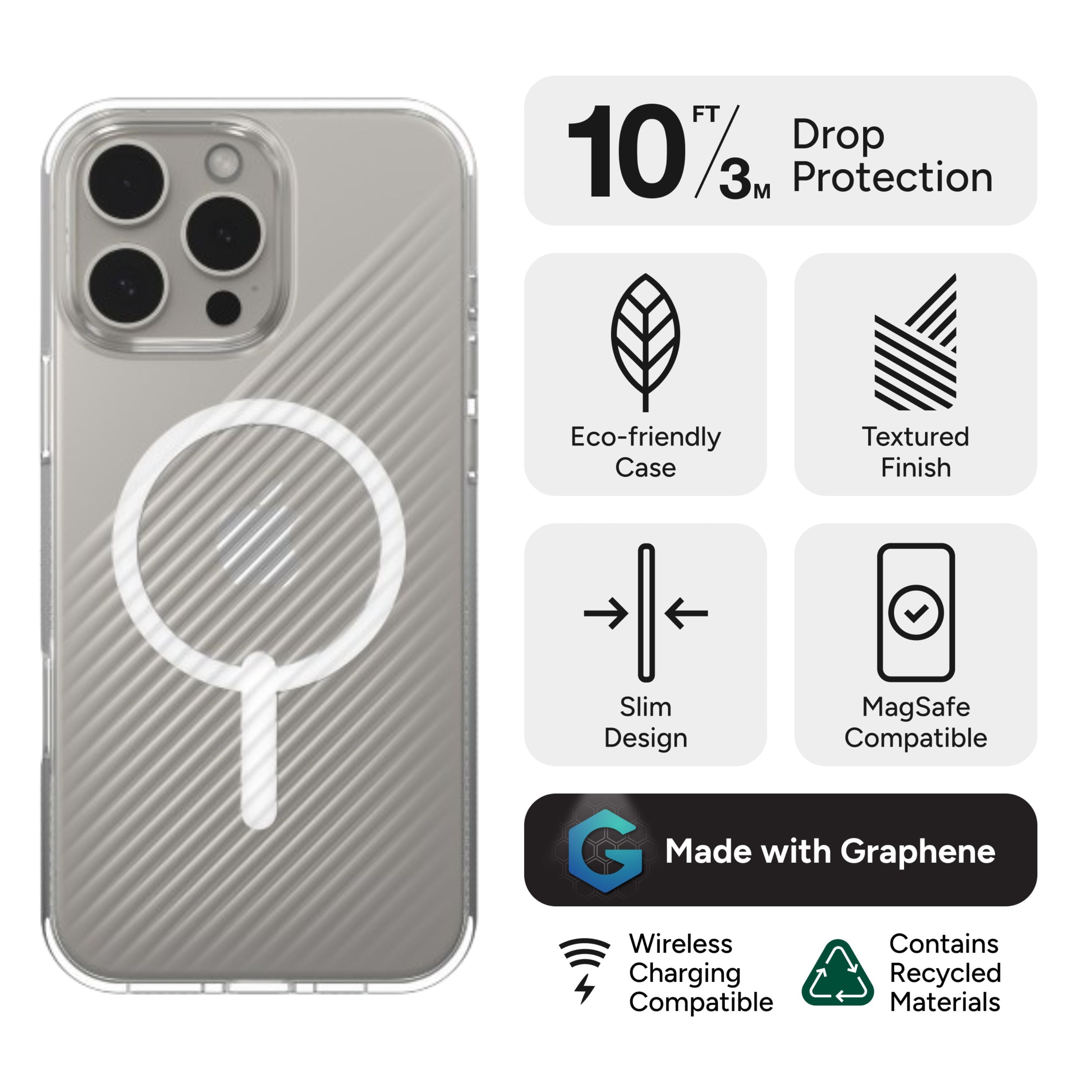 zagg luxe snap iphone 16 pro case