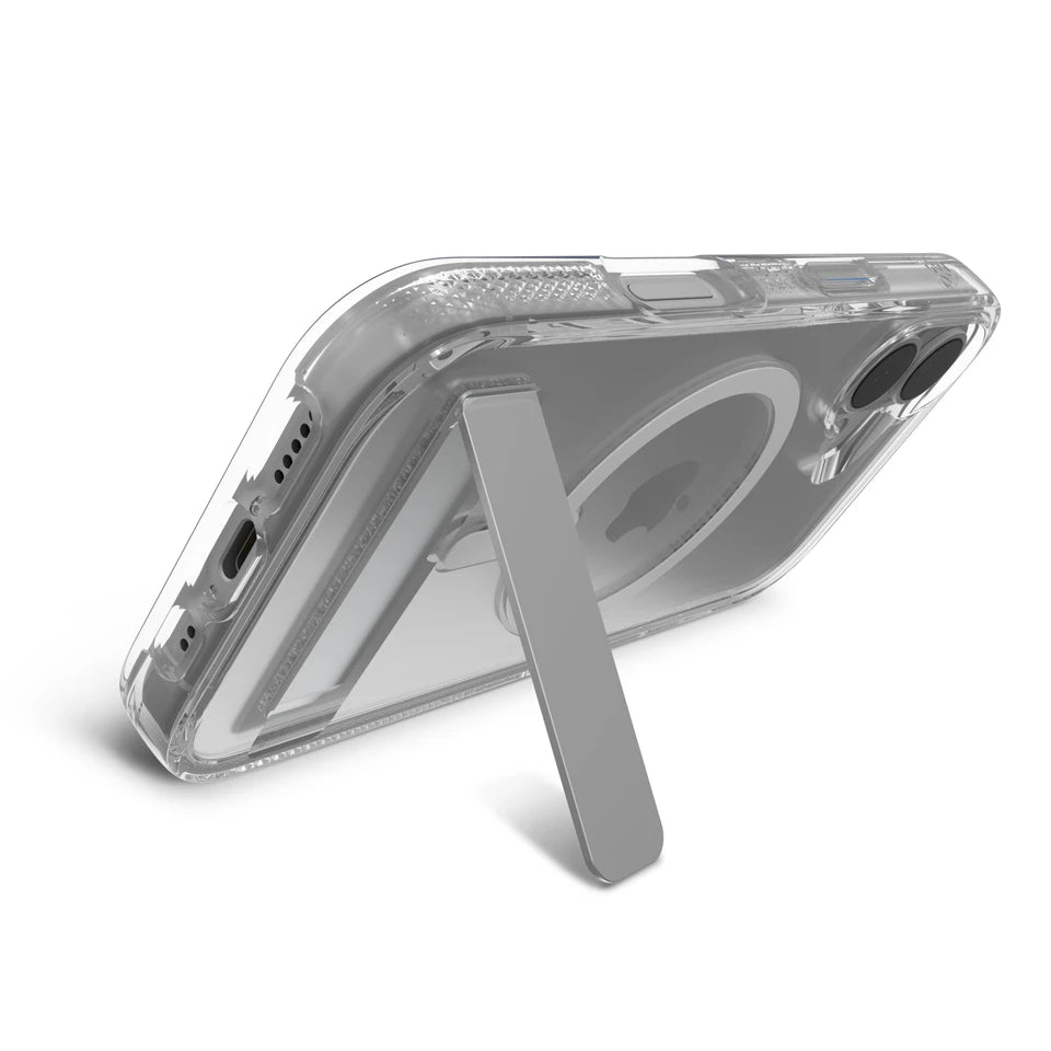 Zagg Crystal Palace Snap With Kickstand iPhone 17 Pro / iPhone 16 Pro / iPhone 16 Case