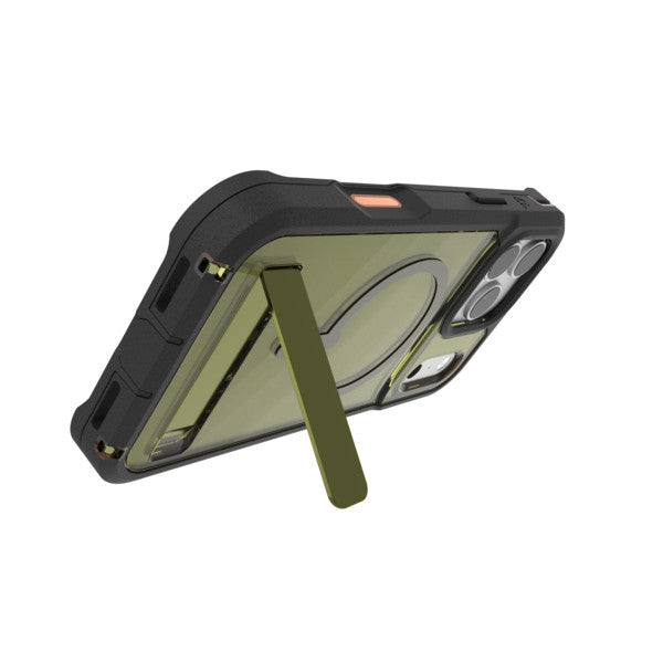 Zagg Rainier Snap With Kickstand Green iPhone 17 Pro Case
