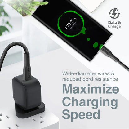 High Tensile Strength Data & Charge USB-C Cable C TO C
