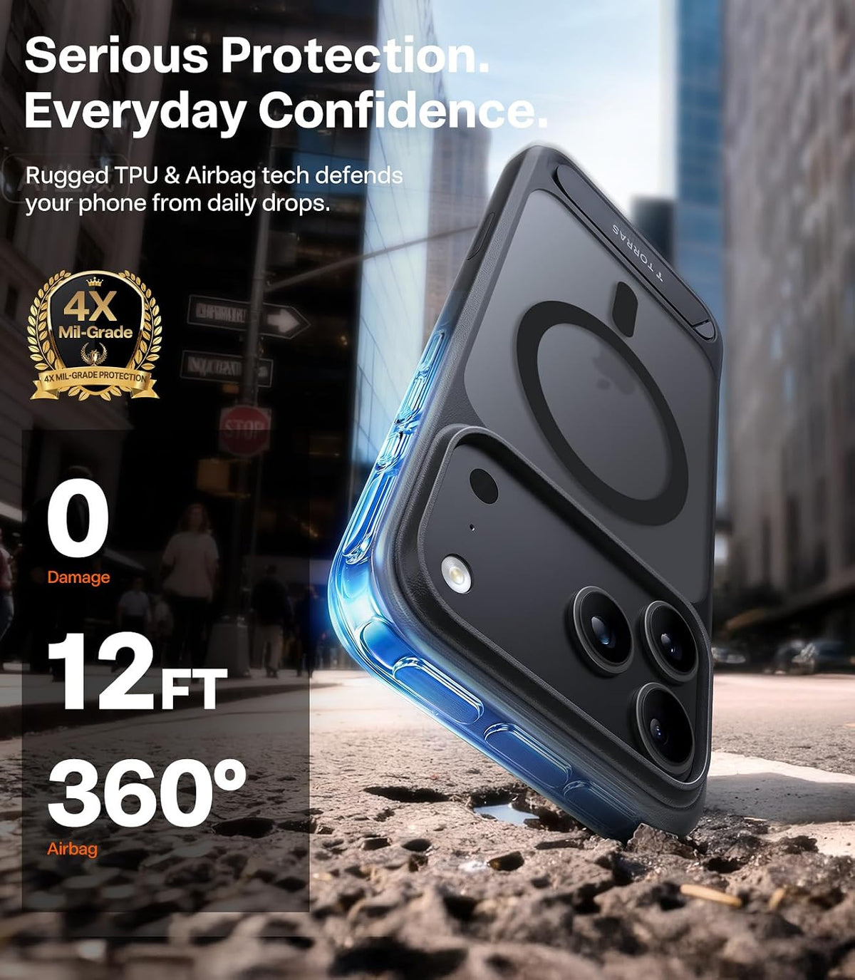 TORRAS Ostand L1  Black Case