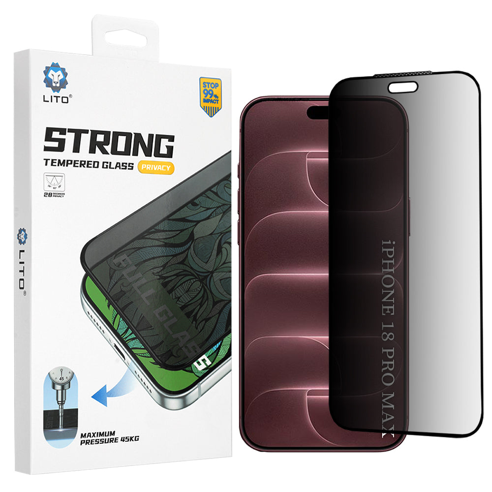 lito privacy strong tempered glass