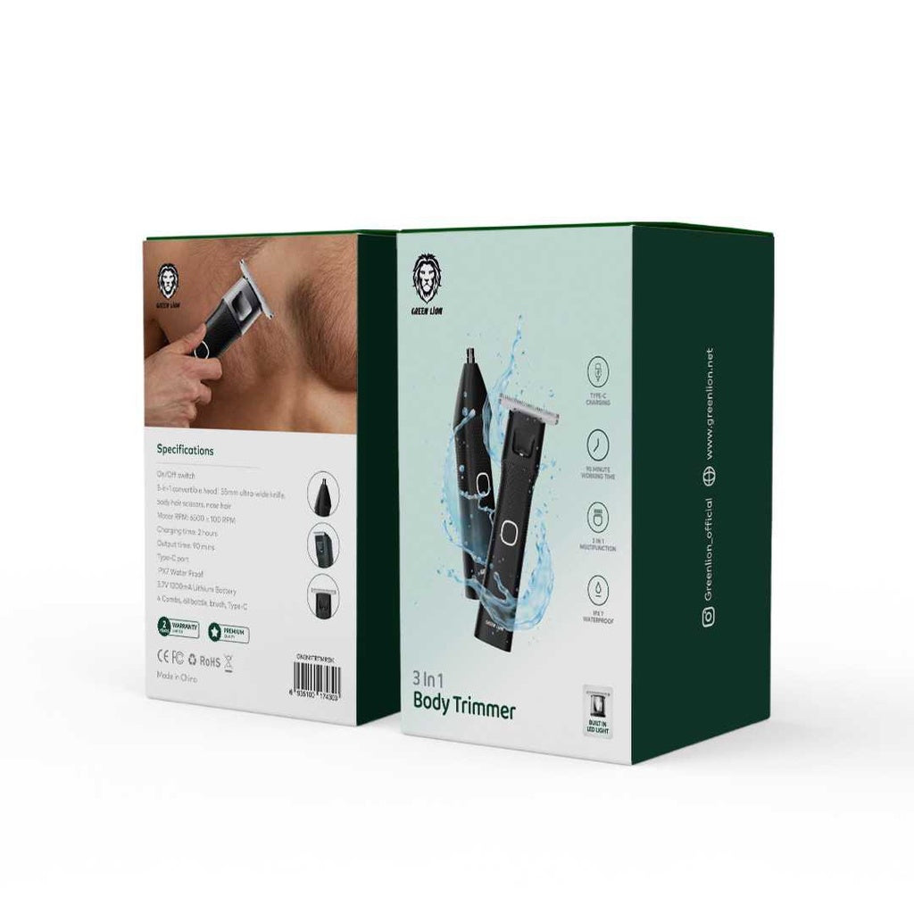 Green Lion 3 in 1 Body Trimmer