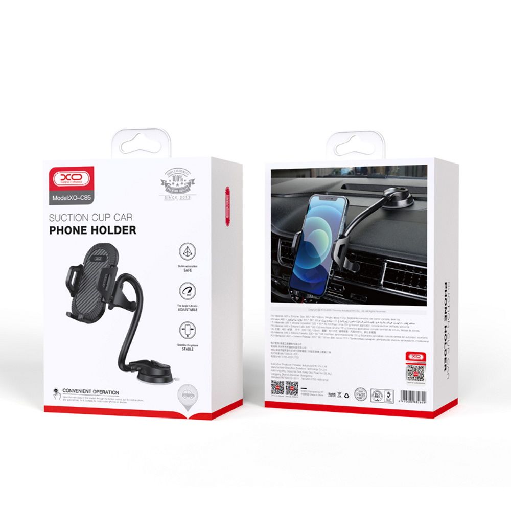 XO C85 suction cup car phone holder