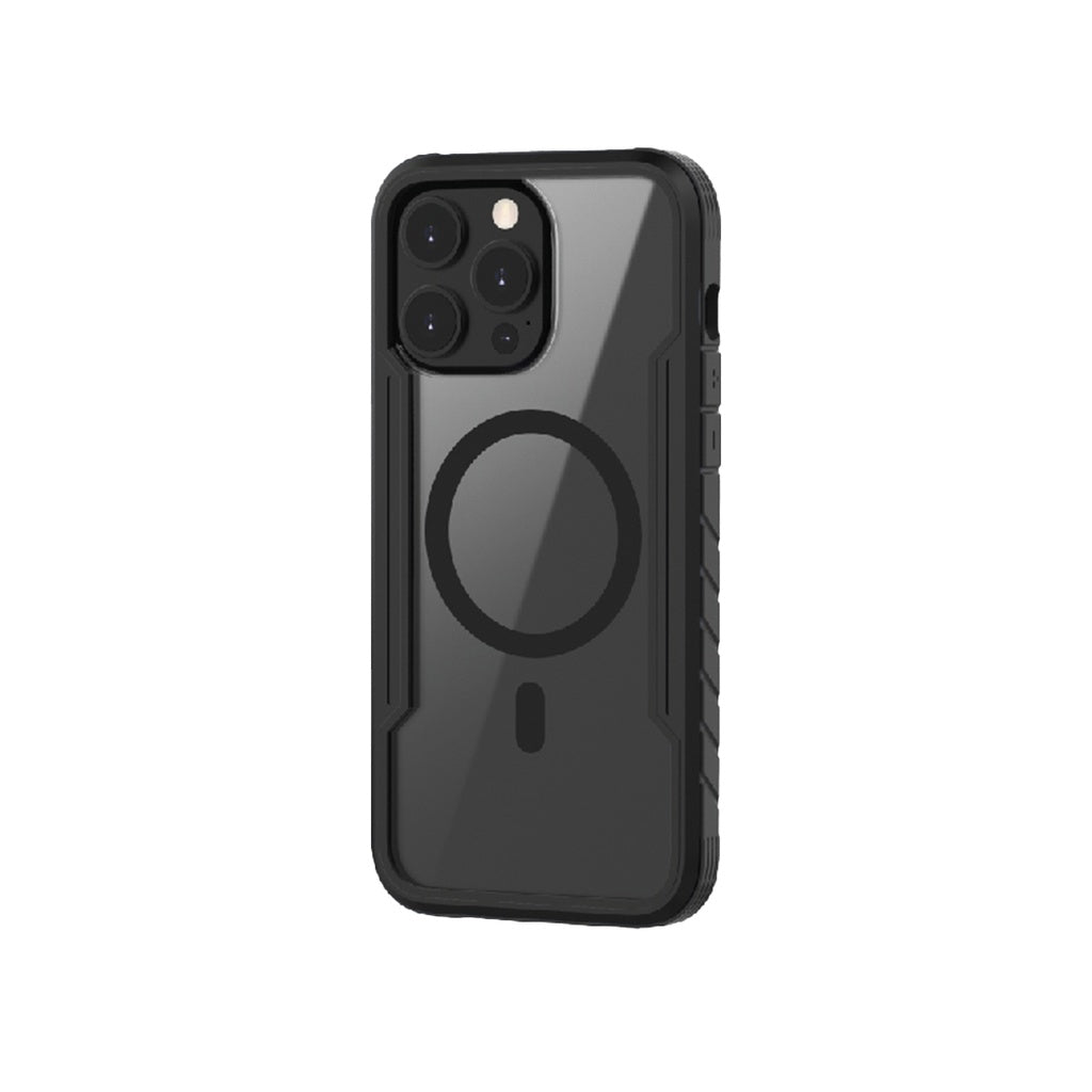 Green Lion Defender Magsafe Case For iPhone 15 Pro - Black