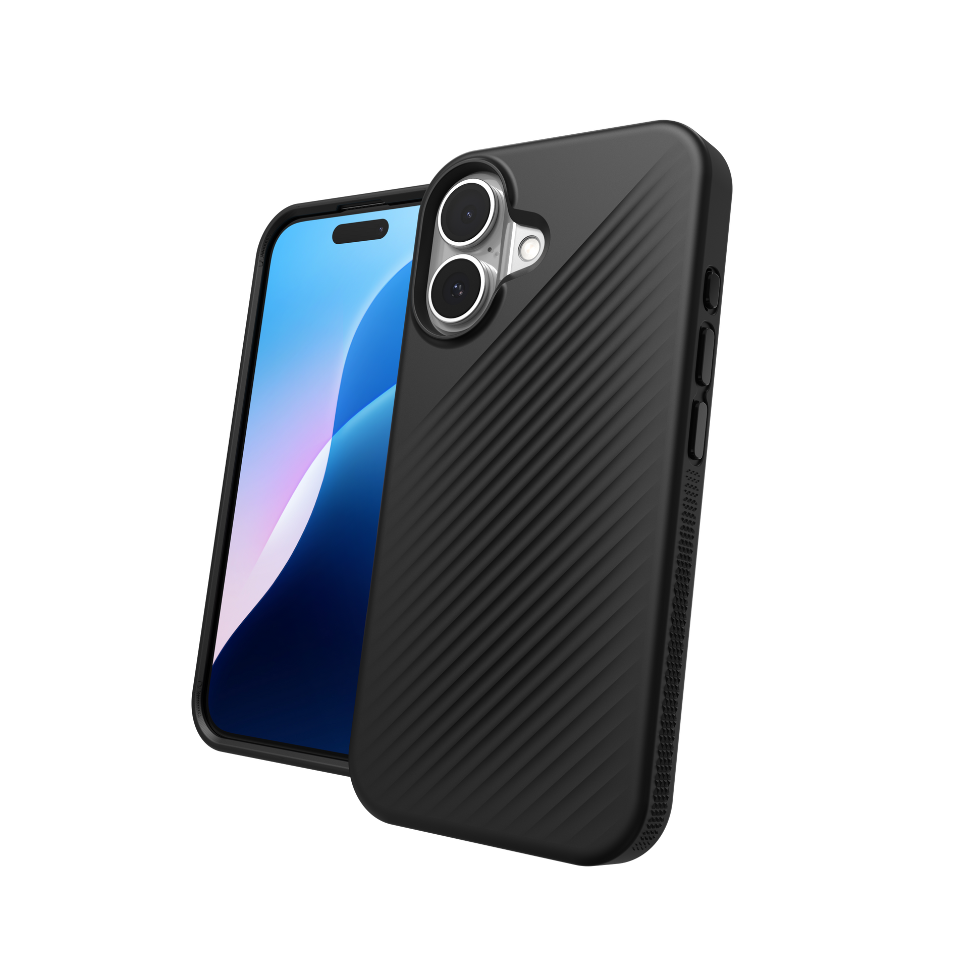 Zagg Luxe Snap Black iPhone 16 Case