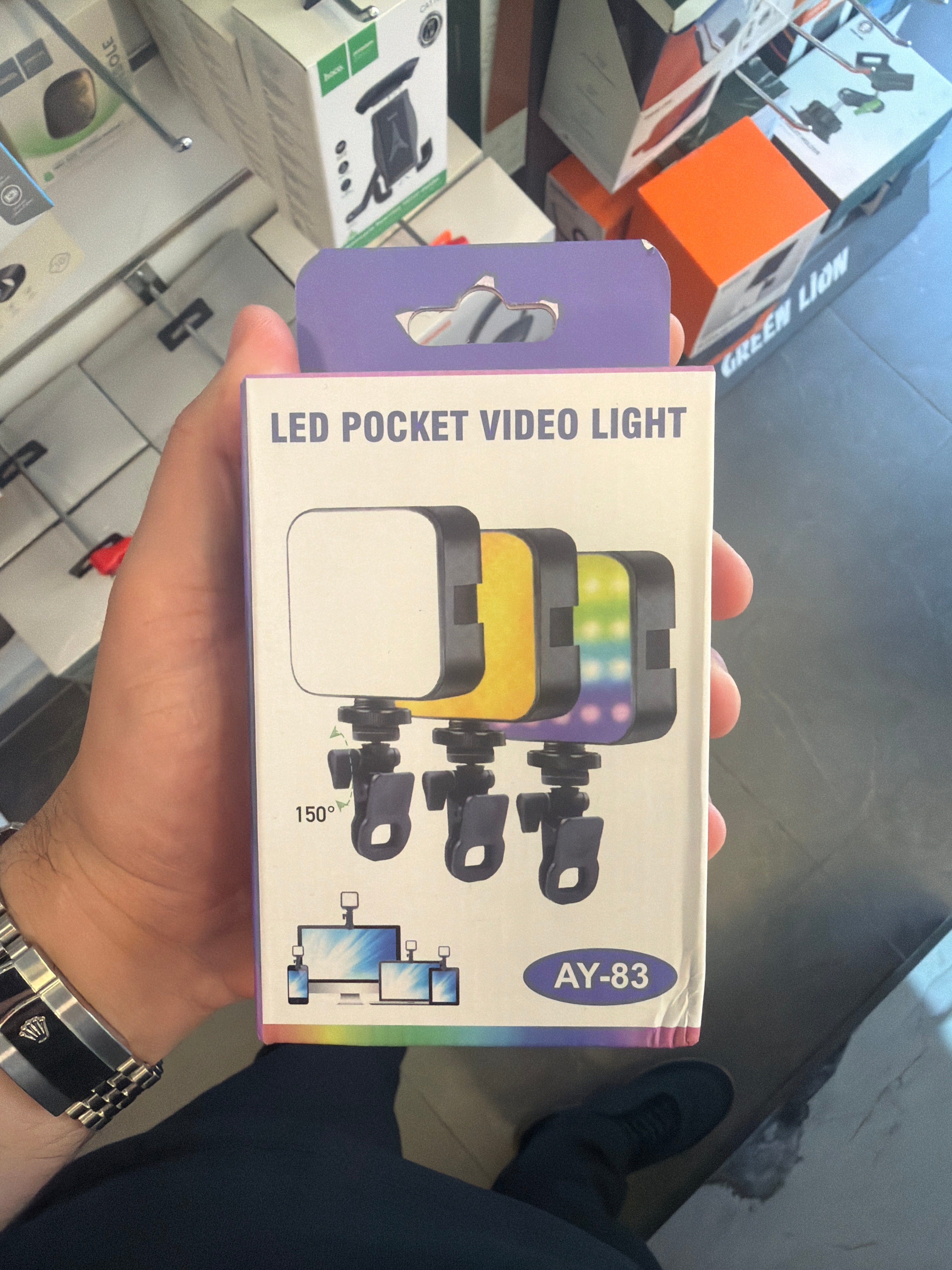 Led pocket video light