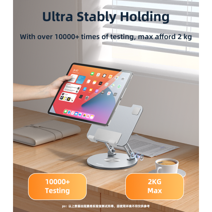 Yesido C293 360 Rotating Good Heat Releasing Folding Design Aluminum Alloy Table Holder