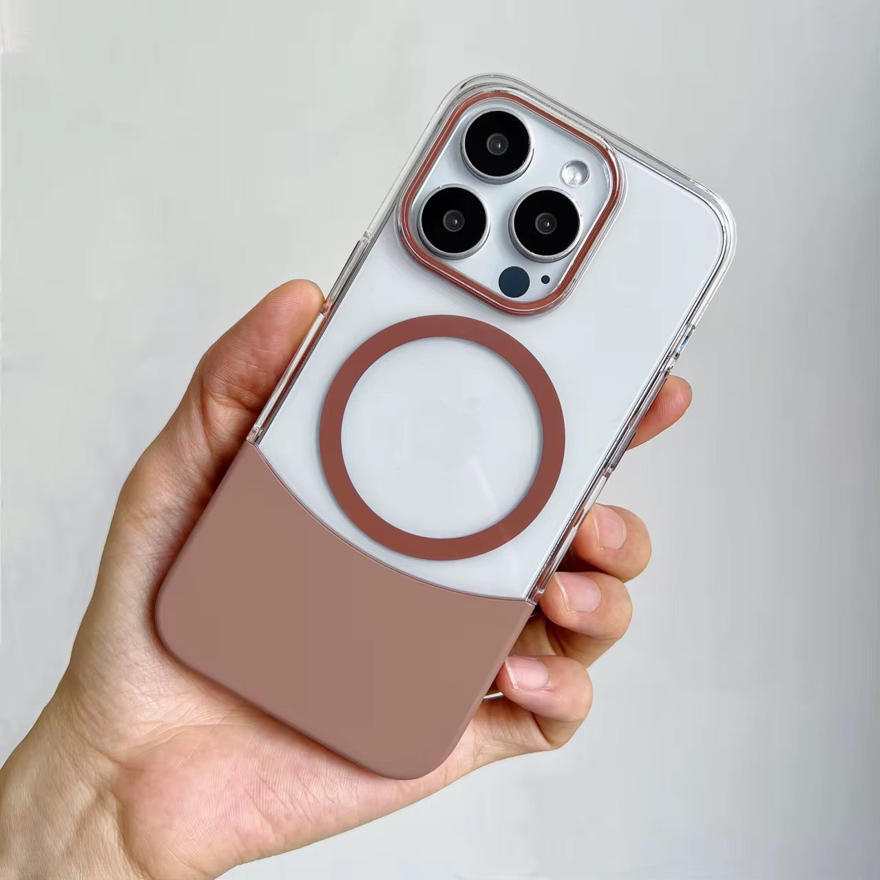 2 in 1 Removable HARD CASE (Anti-Yellowing)