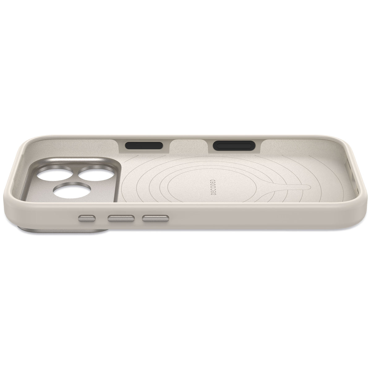 DECODED Color Pebble Grey Silicone Case