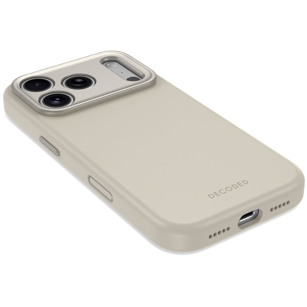 DECODED Color Pebble Grey Silicone Case