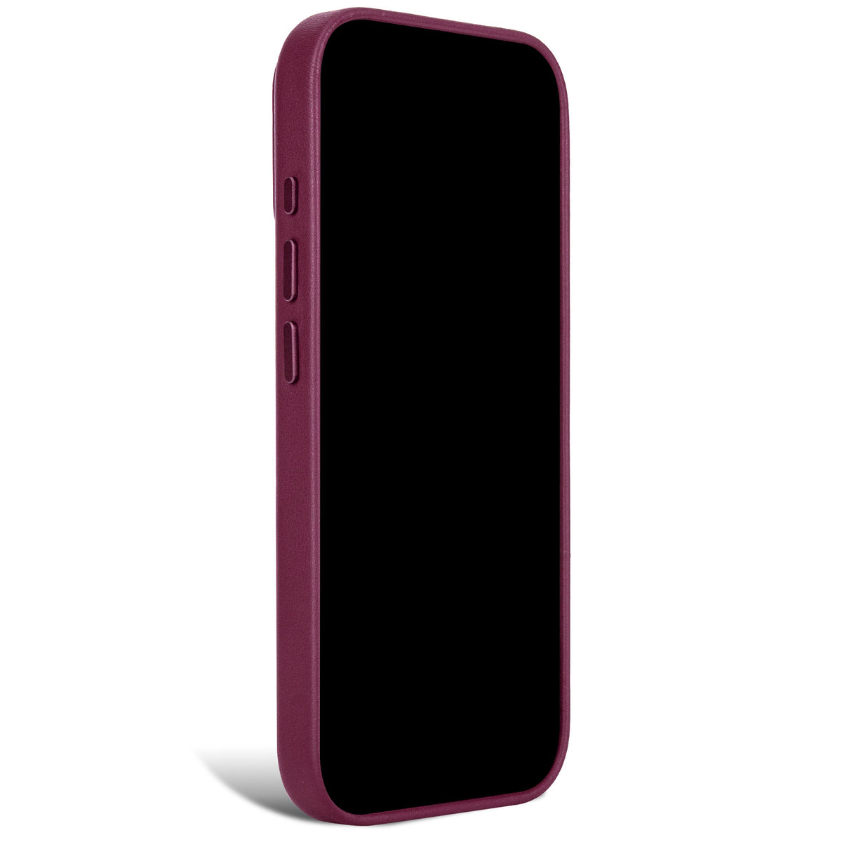 decoded leather Aubergine case