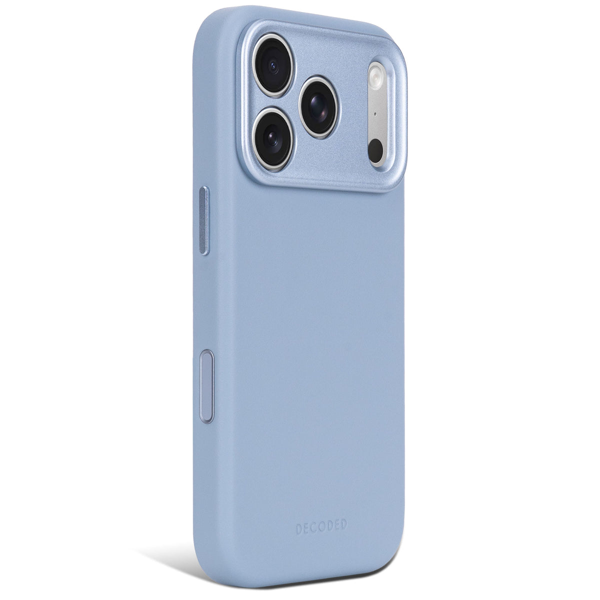 decoded leather Color Skye Blue case